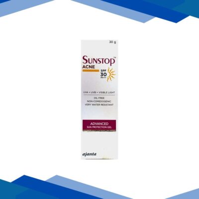 SUNSTOP ACNE SPF 30 PA +++ UVA/UVB/VISIBLE LIGHT ADVANCED SUN PROTECTION Gel 30g