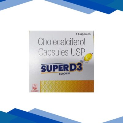 SUPER D3 60000iu Capsule 4’s
