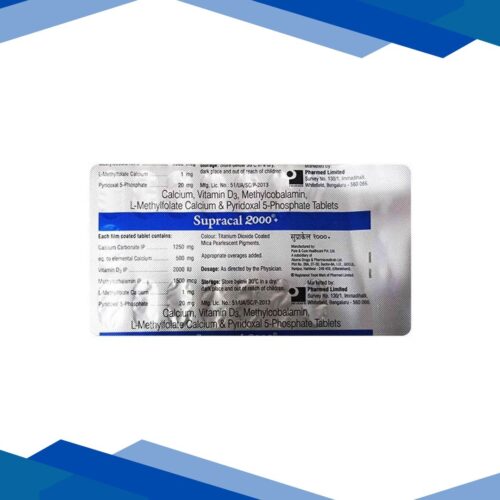 SUPRACAL 2000 Tablet 15’s