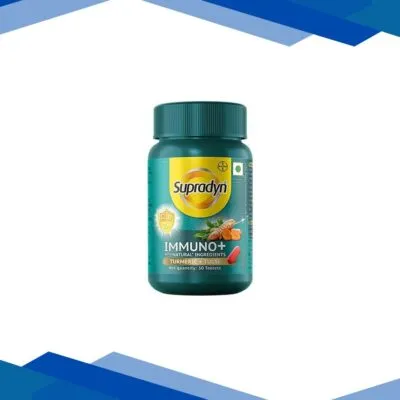 Supradyn Immuno+ Tablet – Turmeric + Tulsi 30’s