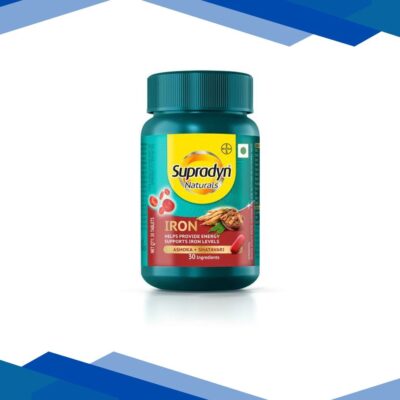 Supradyn Naturals Iron Tablet – Ashoka + Shatavari 30’s