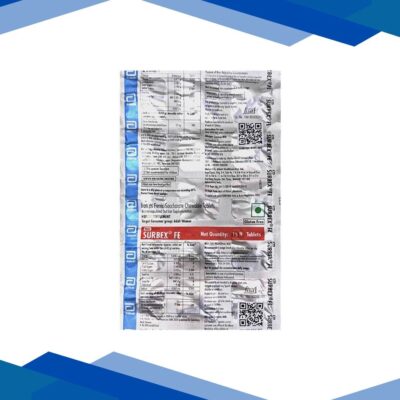 SURBEX FE NEW GLUTEN FREE Chewable Tablet 15’s