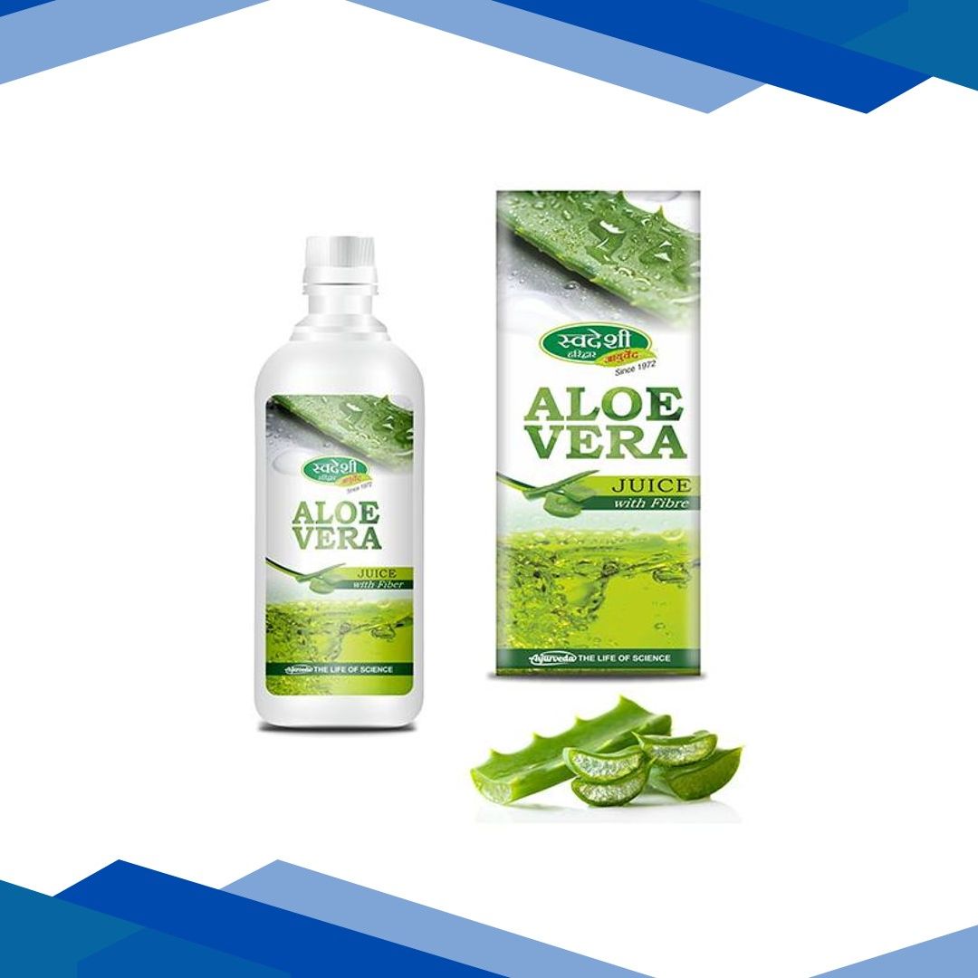 Swadeshi Ayurved Aloevera With Fibre Juice 500 ml