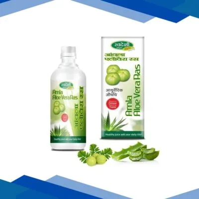 Swadeshi Ayurved Amla Aloevera Ras Juice 500 ml