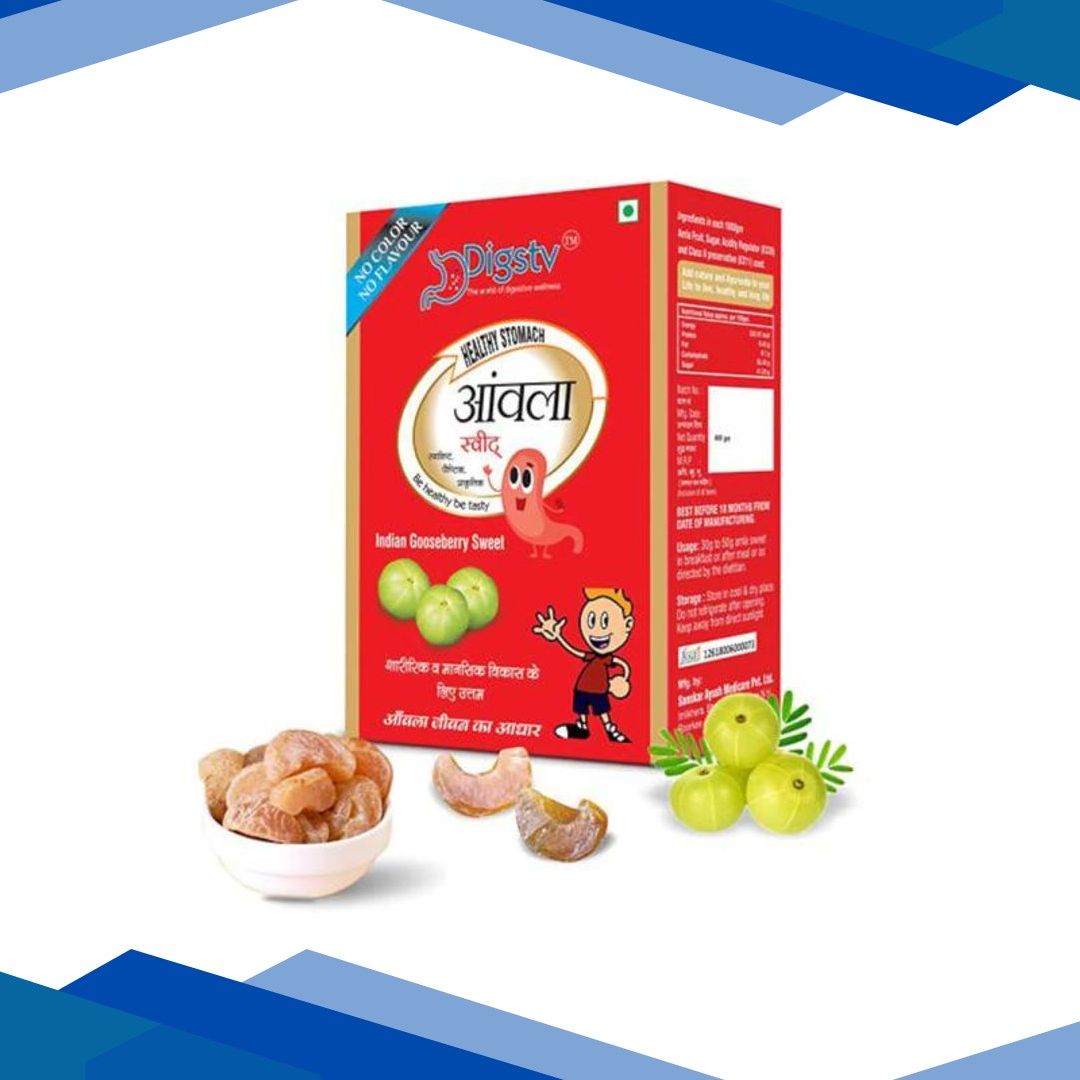 Swadeshi Ayurved Digstv Amla Sweet 400 gm + 100 g Free