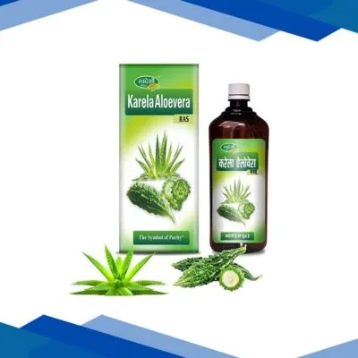 Swadeshi Ayurved Karela Aloevera Ras Juice 500 ml