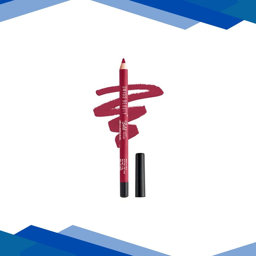 Swiss Beauty Bold Matt Lip Liner Shade-Perfect Maroon 1.6 gm