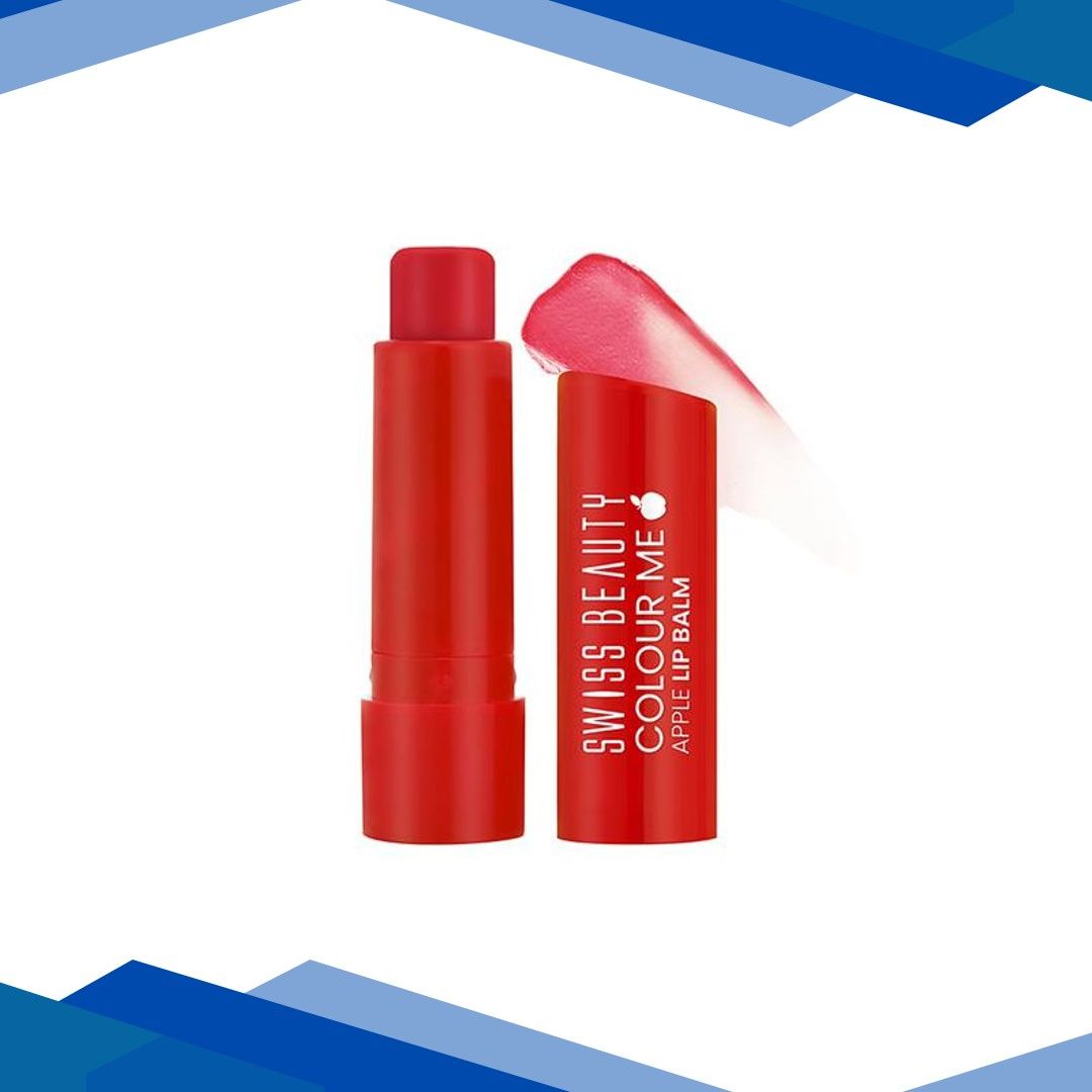 Swiss Beauty Colour Me Lip Balm-Apple Burst 4.5 gm
