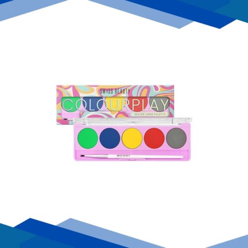 Swiss Beauty Colourplay Water Liner Palette-Midnight Party 5 gm