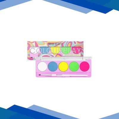 Swiss Beauty Colourplay Water Liner Palette-Neon Party 5 gm