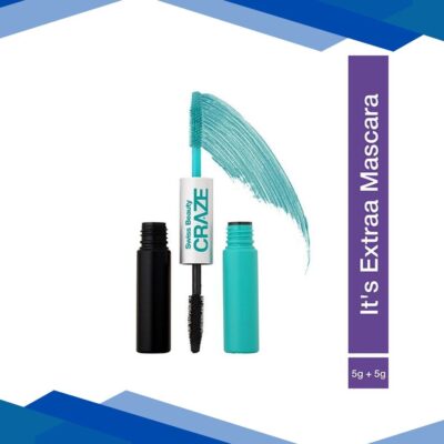 Swiss Beauty Craze It’s Extraa Dual Mascara-Teal Vibes 5 g