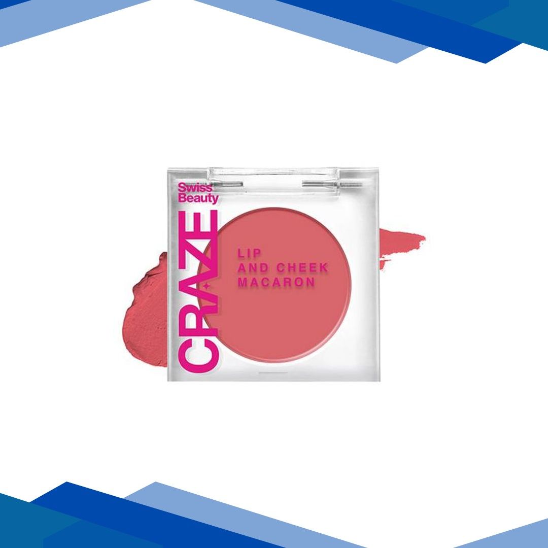 Swiss Beauty Craze Lip And Cheek Macaron Apple Pie 5 gm