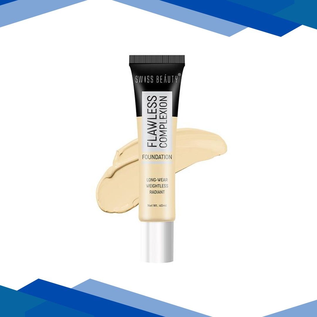 Swiss Beauty Flawless Complexion Foundation – (Ivory Fair) 40 ml