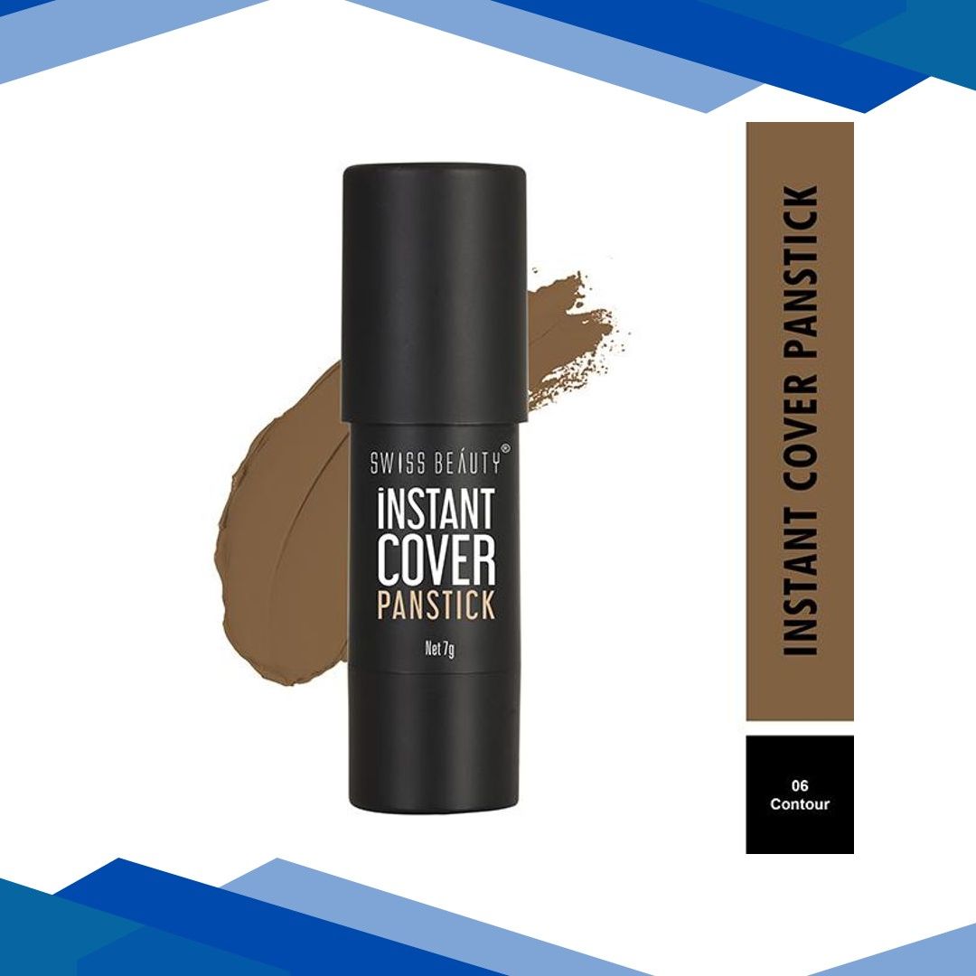 Swiss Beauty Instant Cover Panstick Concealer – (True Sun) 7 gm