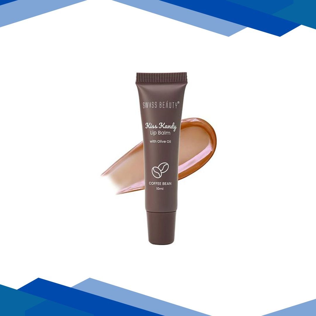 Swiss Beauty Kiss Kandy Lip Balm With Olive Oil, Shade – Coffee Bean 10 ml