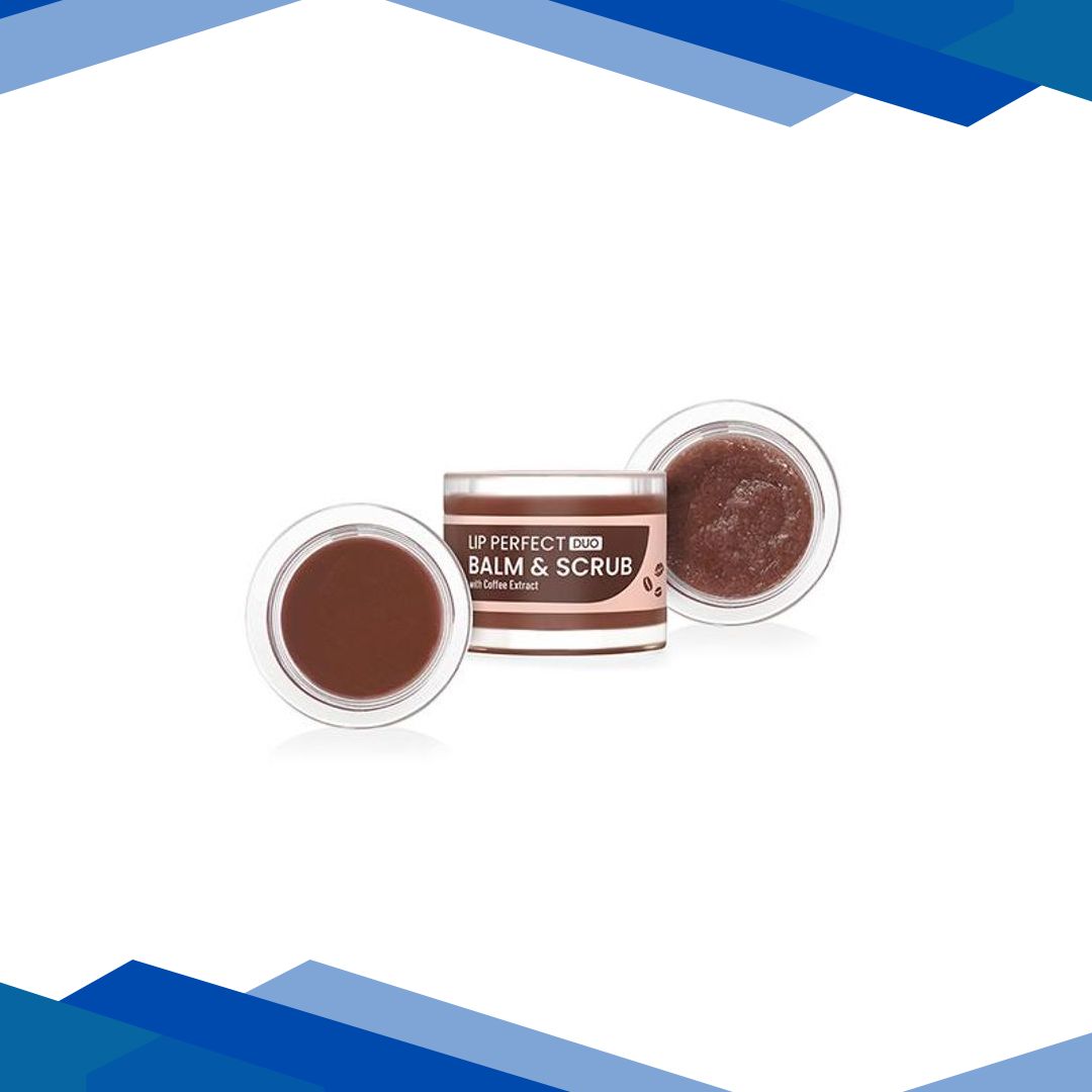 Swiss Beauty Lip Perfect Duo Balm and Scrub with Coffee Extract, Shade – Coffee Extract, 3.5gm+3.5gm 1’s