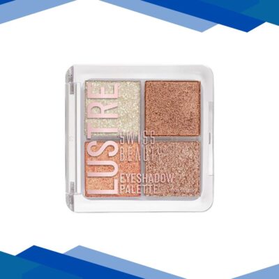 Swiss Beauty Lustre Eyeshadow Palette, Shade- Shimmer N Shine 5 gm