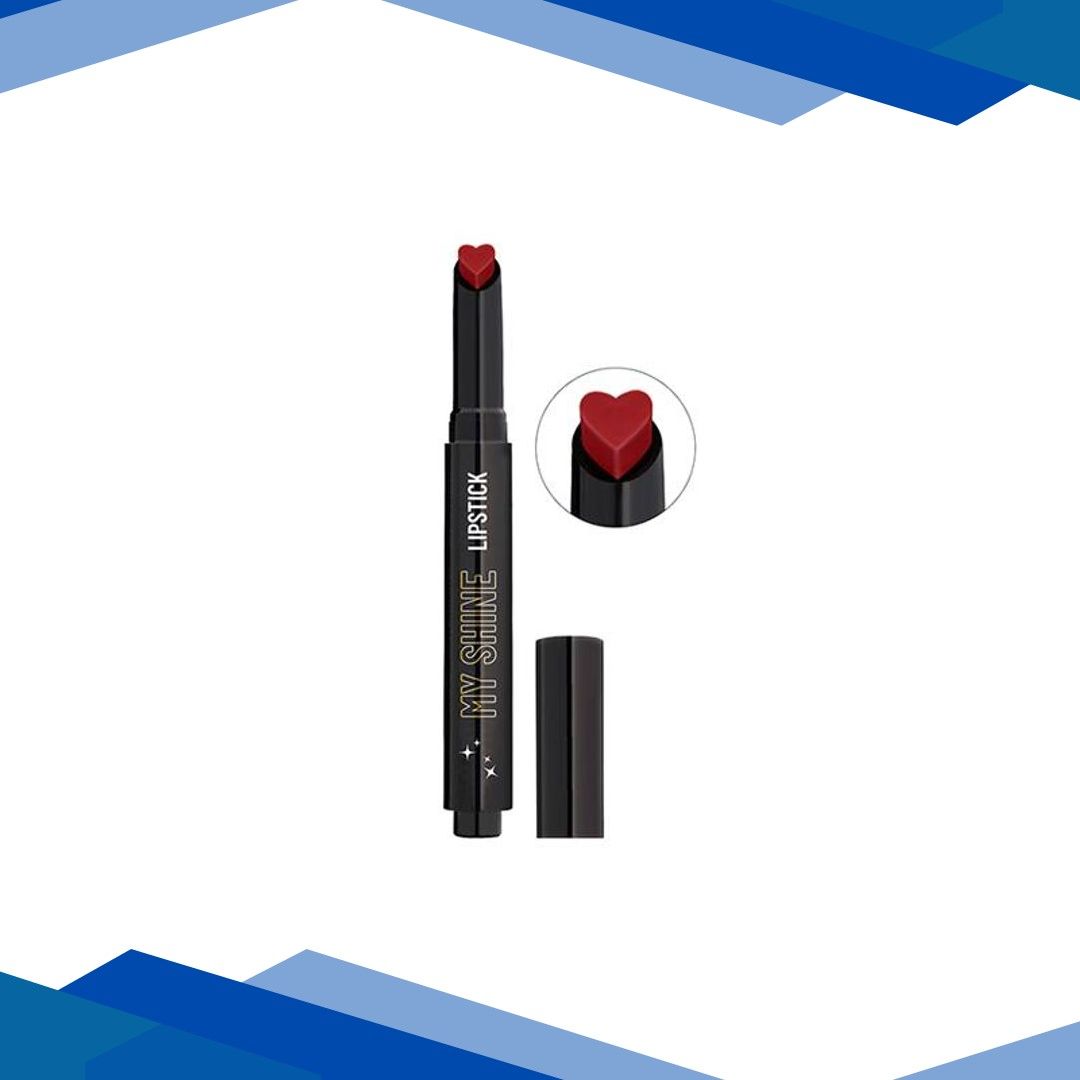 Swiss Beauty My Shine Lipstick – Stricker Red 1.5 gm