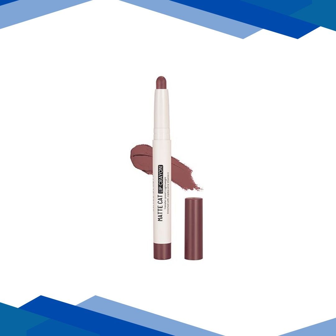 Swiss Beauty Non-Transfer Matte Cat Lip Crayon, Shade – Brick Shell 1.5 gm