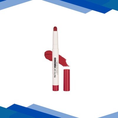 Swiss Beauty Non-Transfer Matte Cat Lip Crayon, Shade – Red-Chilli 1.5 gm