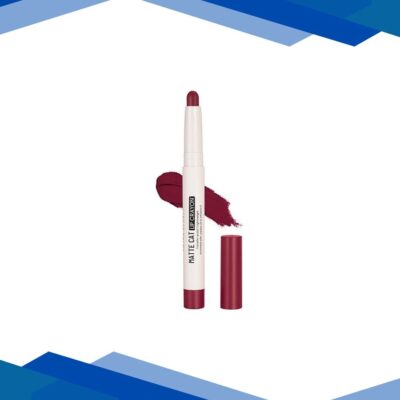 Swiss Beauty Non-Transfer Matte Cat Lip Crayon, Shade – Regal Wine 1.5 gm