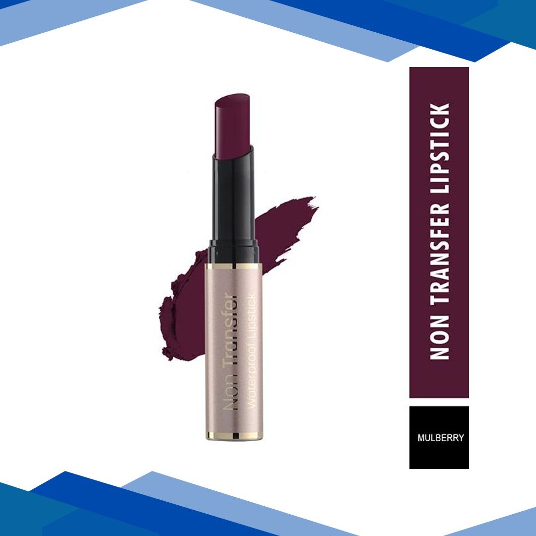 Swiss Beauty Non Trasfer Water Proof Lipstick – (Mulberry) 3 gm