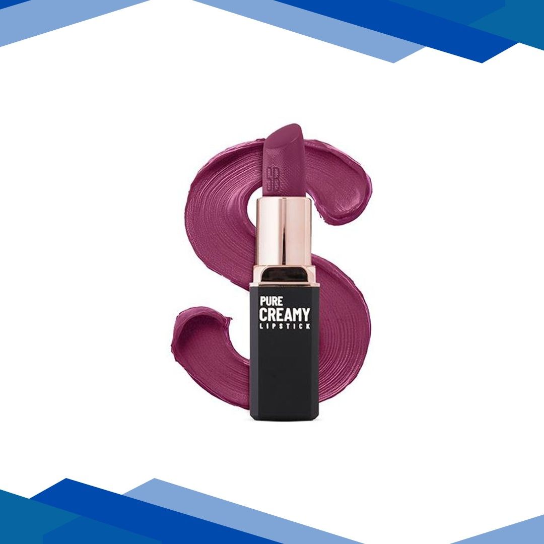 Swiss Beauty Pure Creamy Lipstick -Cute Cranberry 4 g