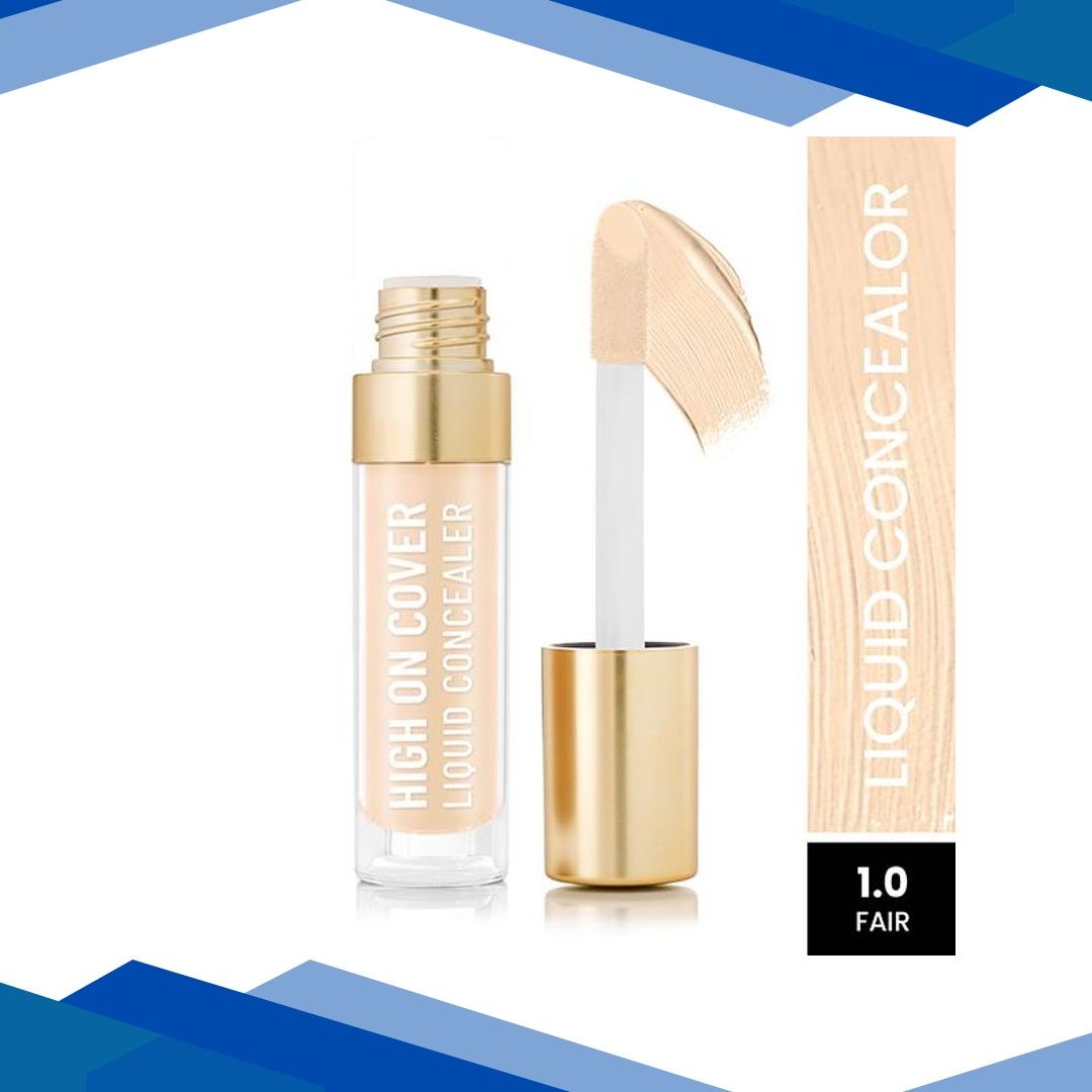 Swiss Beauty Select High On Cover Liquid Concealer With No-Crease Formula – Fair 5.5 ml