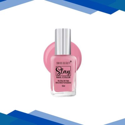Swiss Beauty Slay Nail Color, Shade – Ivory Pink 13 gm