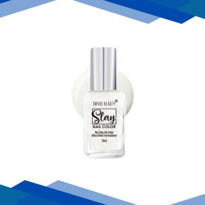 Swiss Beauty Slay Nail Color, Shade – Pearl 13 gm