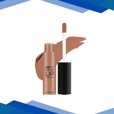 Swiss Beauty Soft Matte Lip Cream Weightless Lipstick, Shade- Nude Touch 6 ml