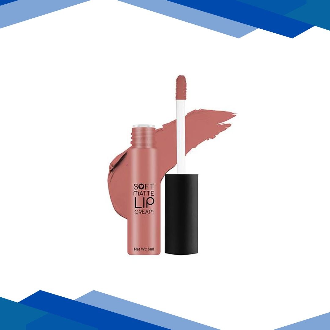 Swiss Beauty Soft Matte Lip Cream Weightless Lipstick, Shade- Romantic Rose 6 ml