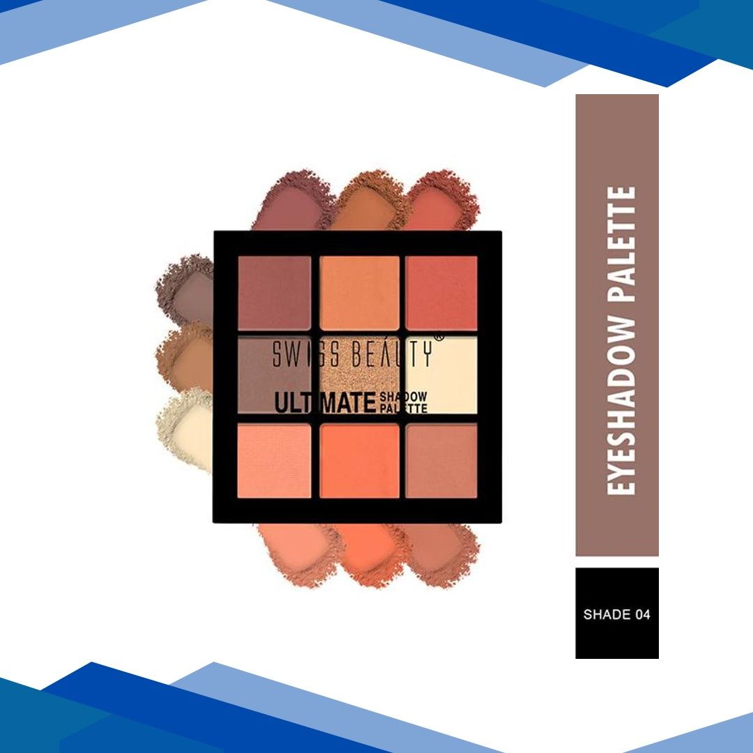Swiss Beauty Ultimate Eyeshadow Palette – (Shade-4) 6gm