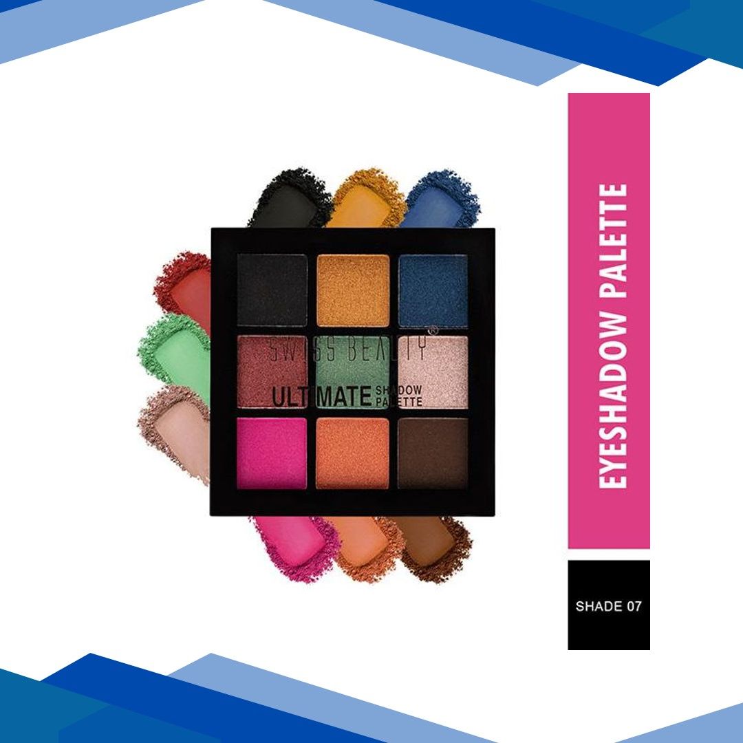 Swiss Beauty Ultimate Eyeshadow Palette – (Shade-7) 6gm