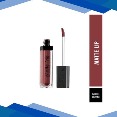 Swiss Beauty Ultra Smooth Matte Liquid Lipstick – (Nude Bomb) 6 ml