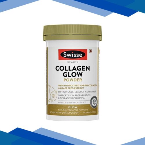 Swisse Beauty Collagen Glow Powder – Natural Pineapple Flavour 90 gm
