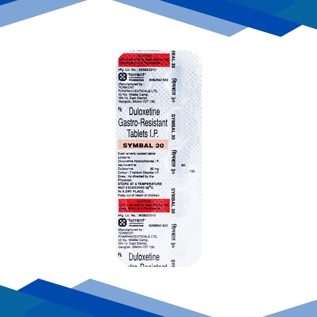 Symbal 30mg Tablet 10’S