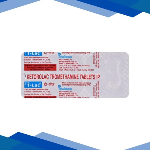 T Lac 10mg Tablet 10’S