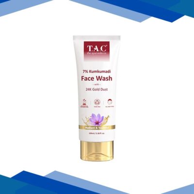 T.A.C – The Ayurveda Co. 7% Kumkumadi Face Wash with Saffron & 24K Gold Radiant & Youthful Skin 100 ml