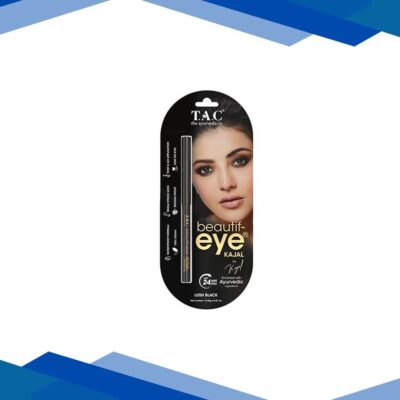TAC Beautif-Eye Black Kajal Pencil – Smudge & Waterproof – Matte Finish 0.35 gm