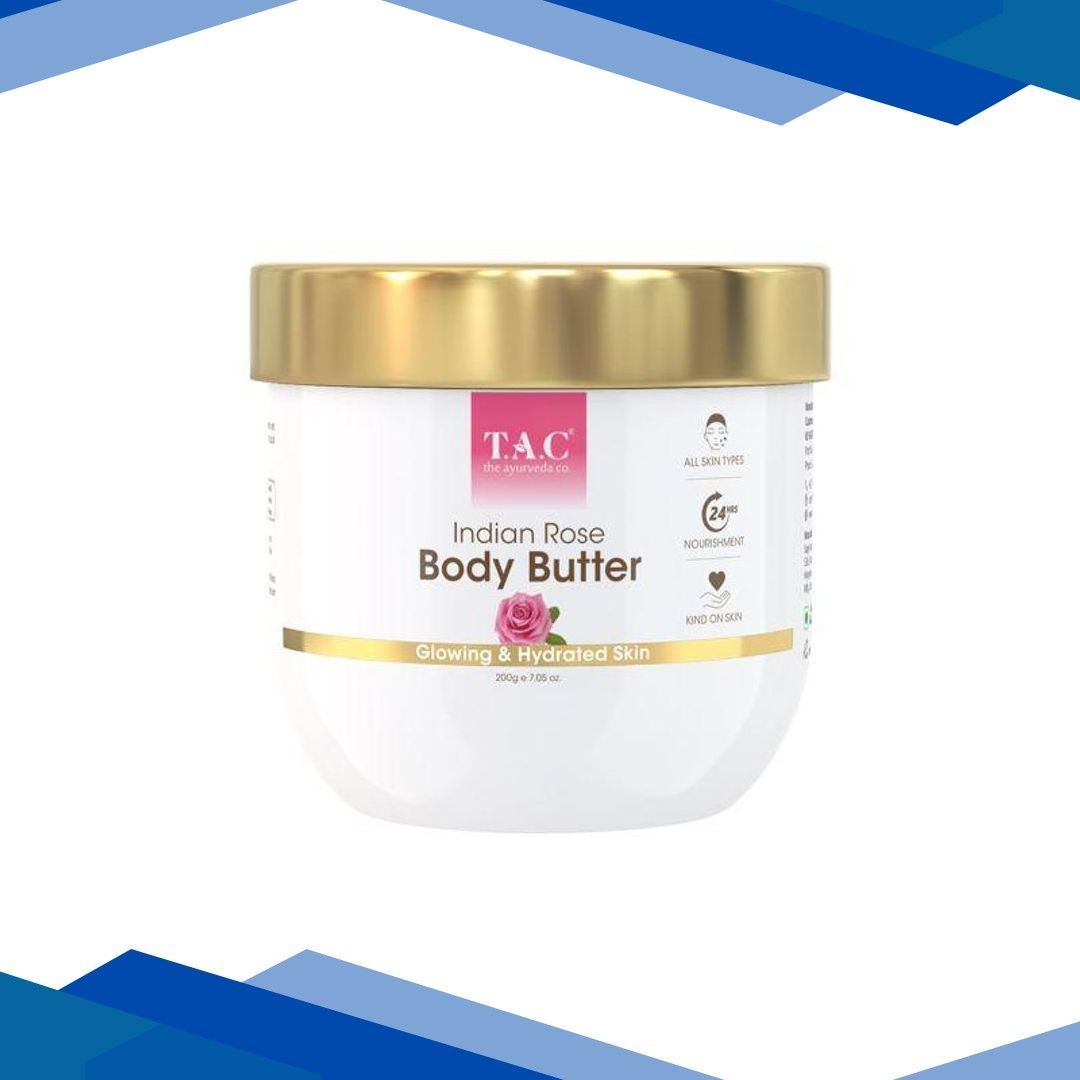 TAC The Ayurveda Co. Body Butter – Indian Rose 200 gm
