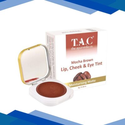 TAC The Ayurveda Co. Lip Cheek & Eye Tint – Mocha Brown 5 gm