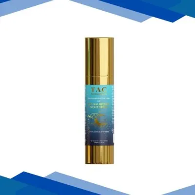 TAC The Ayurveda Co. Nalpamaradi & Curcumin with Natural Retinol Night Cream 50 gm