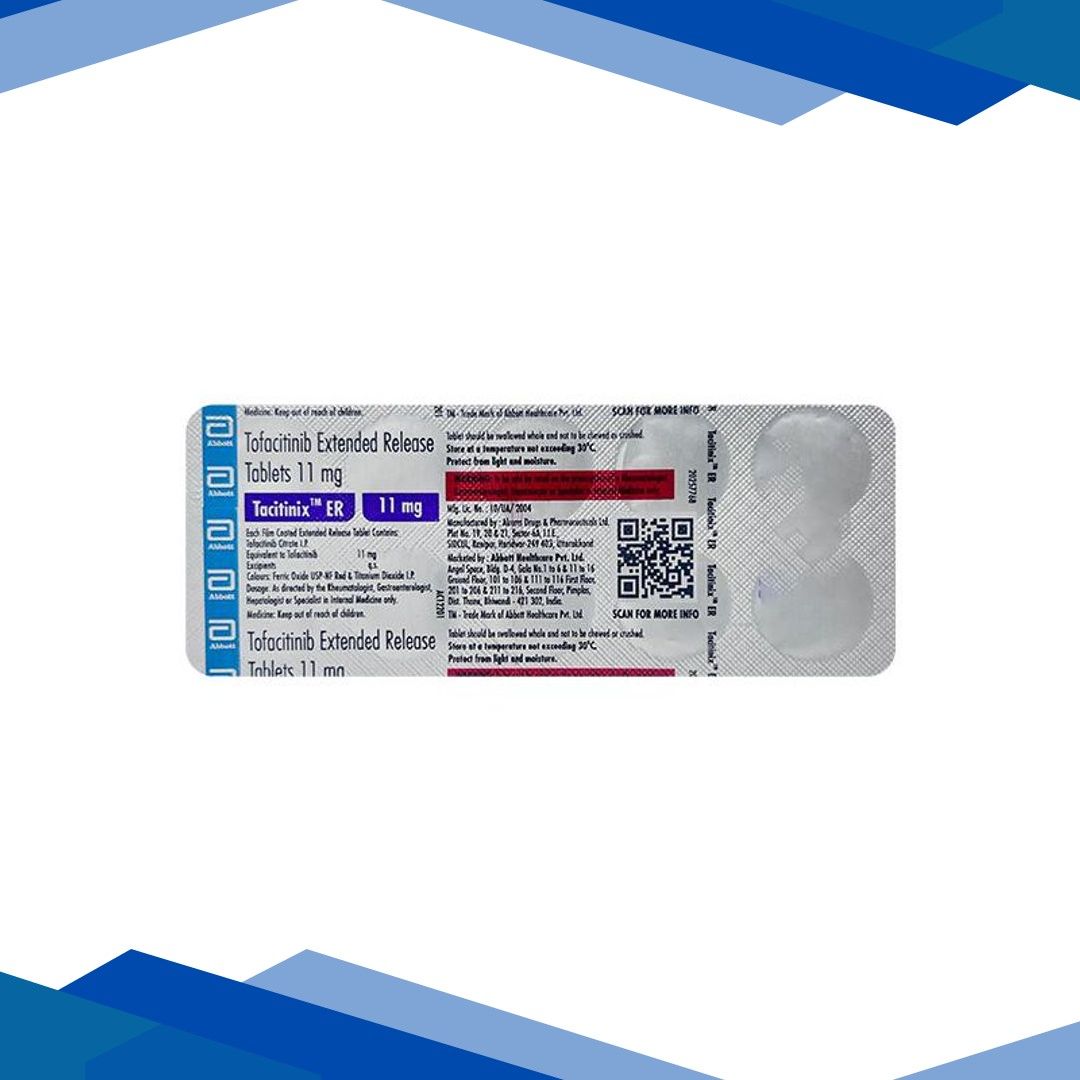 TACITINIX ER 11mg Tablet 10’s