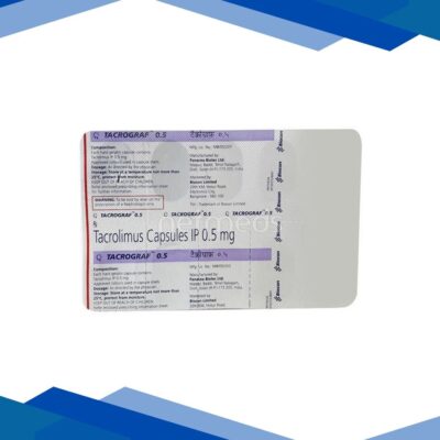 Tacrograf 0.5mg Capsule 10’S