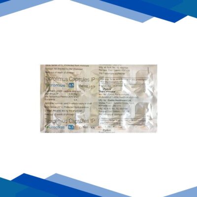 Tacromus 0.5mg Capsule 10’S