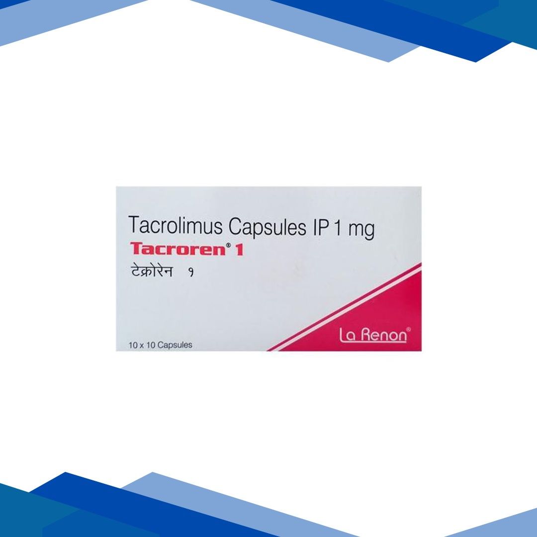 Tacroren 1mg Capsule 10’S