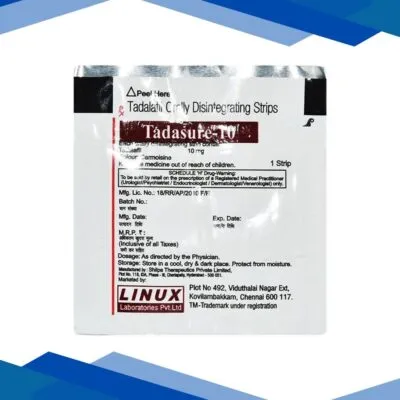 Tadasure 10mg Strips 1’S