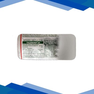 Talendep 25mg Tablet 10’S