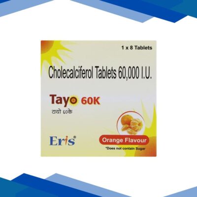 TAYO 60K ORANGE FLAVOUR Tablet 8’s